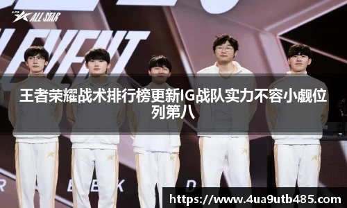 王者荣耀战术排行榜更新IG战队实力不容小觑位列第八