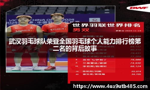 武汉羽毛球队荣登全国羽毛球个人能力排行榜第二名的背后故事